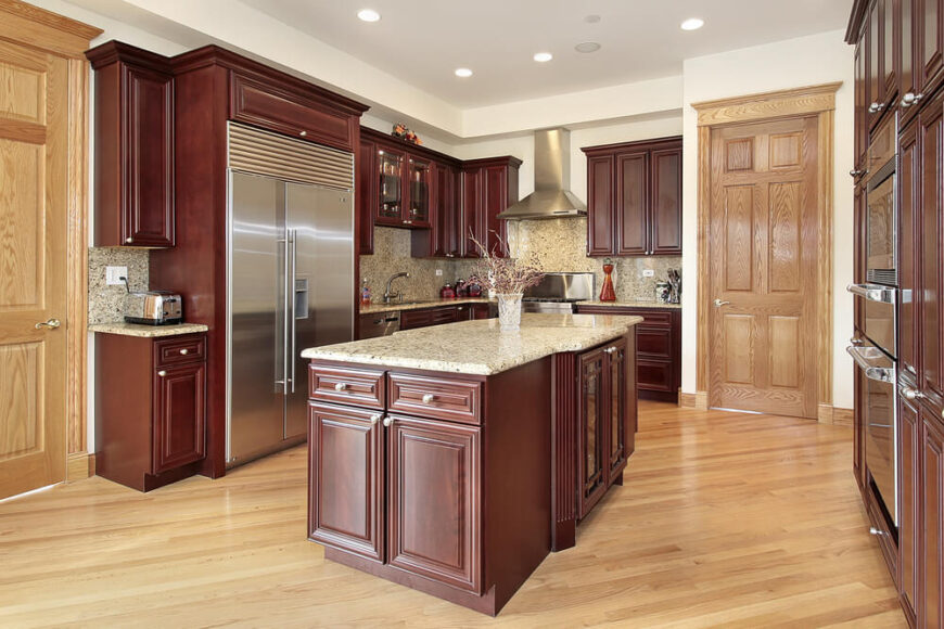 40 Kitchens with Extensive Dark Wood Throughout – Home Stratosphere