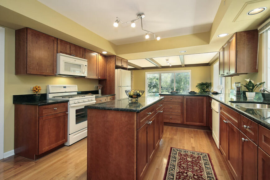 40 Kitchens with Extensive Dark Wood Throughout – Home Stratosphere
