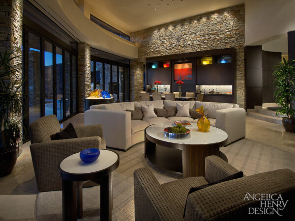 Contemporary Desert Home Interior Design by Angelica Henry Design ...
