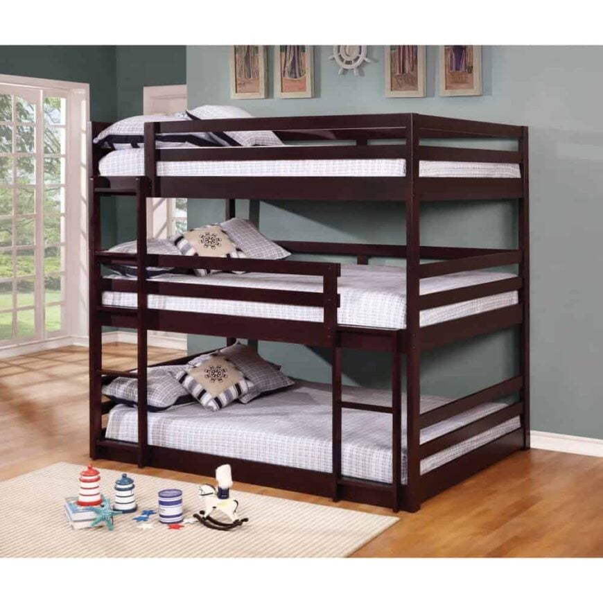 10-types-of-triple-bunk-beds-plus-25-top-picks-2019