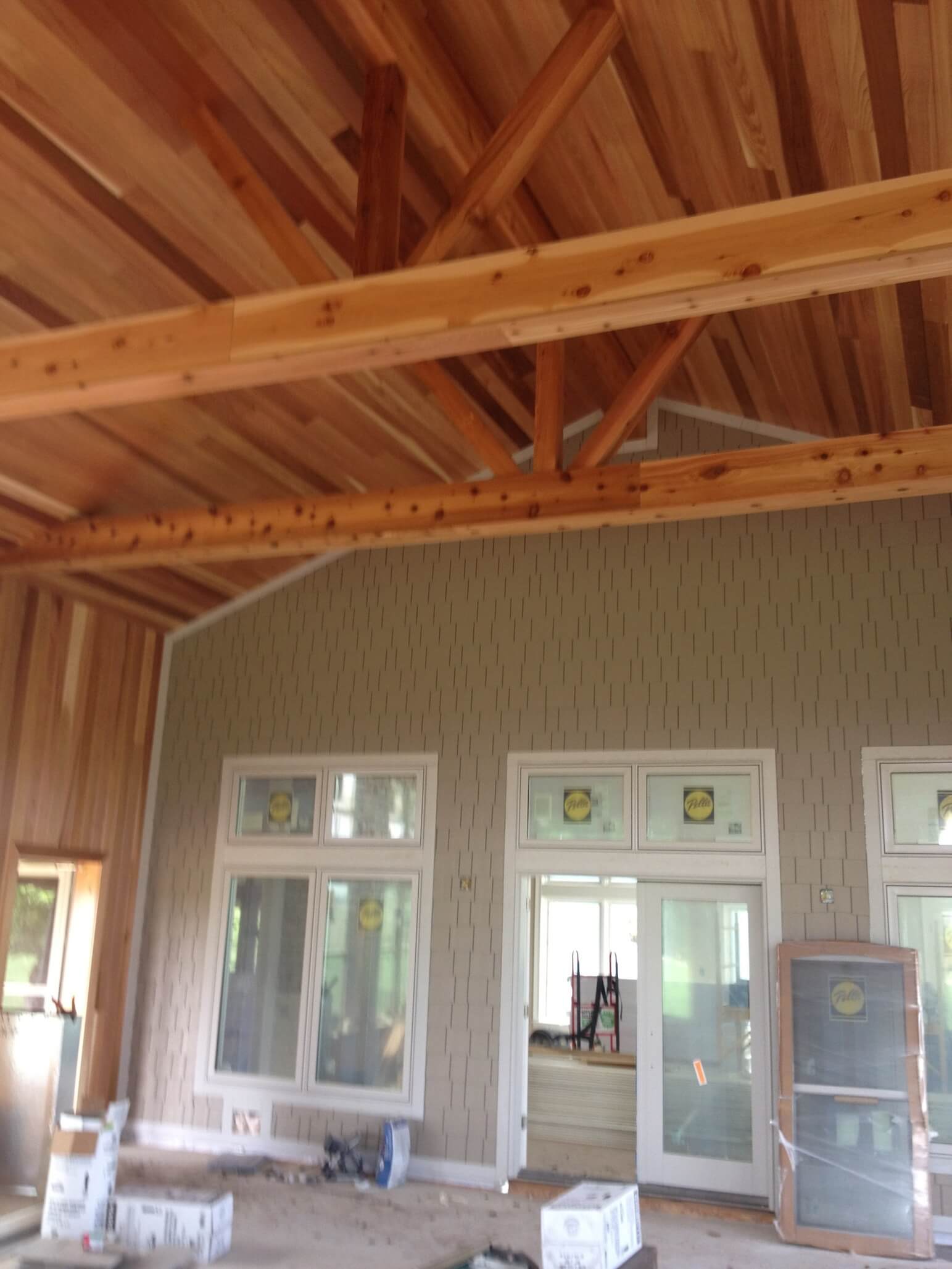 View of Complete Sunroom Renovation by Home Stratosphere Reader – Home Stratosphere