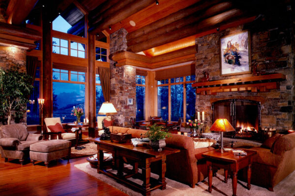 19 Living Room Design Ideas Featuring Stone Fireplaces – Home Stratosphere