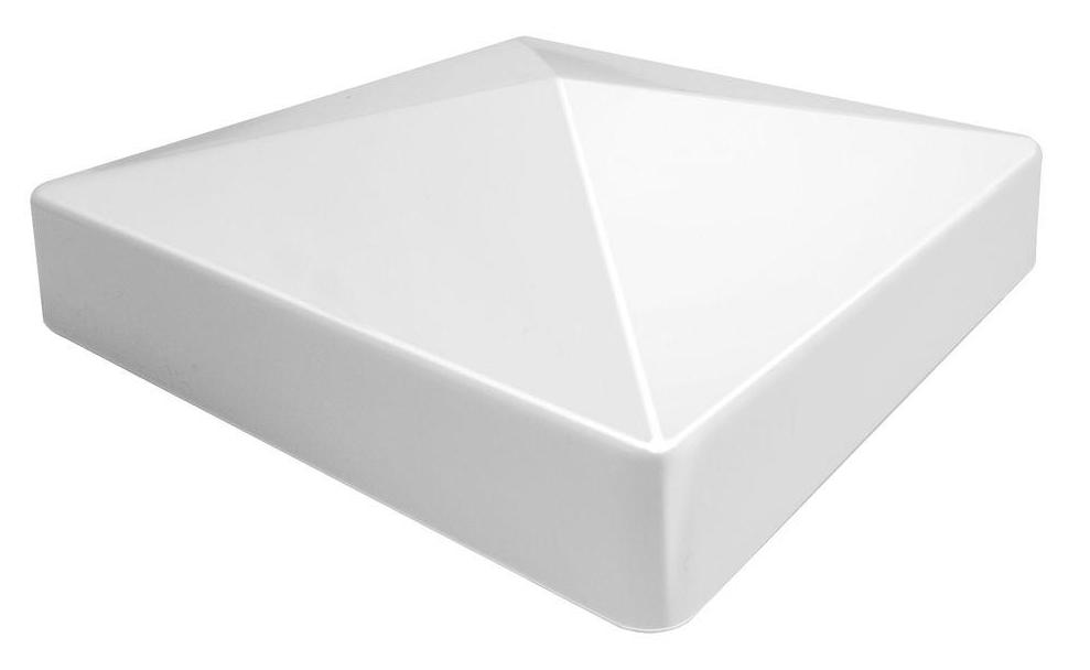 Hipped fence post cap