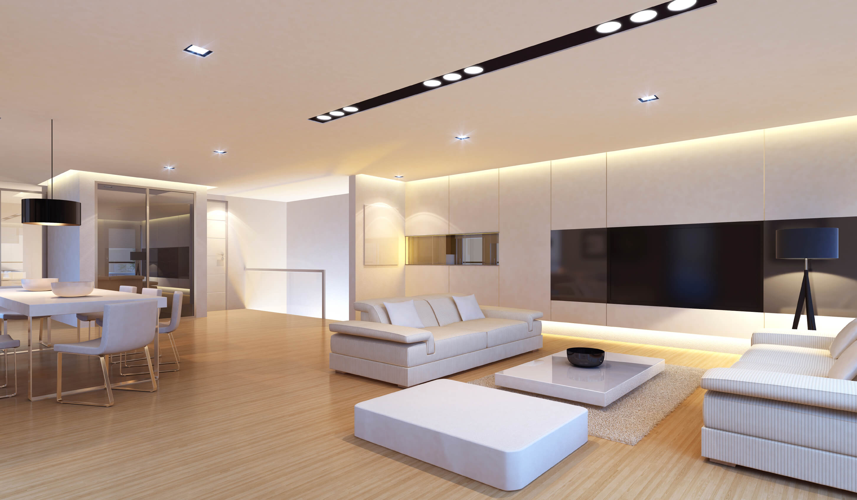 40 Bright Living Room Lighting Ideas - Home Stratosphere