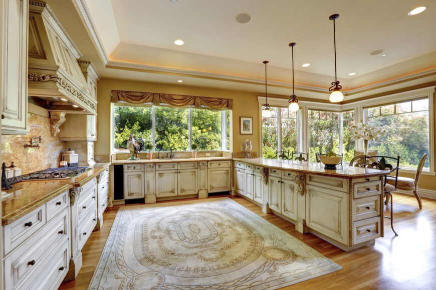 70 Kitchens with Tray Ceilings (Photos)