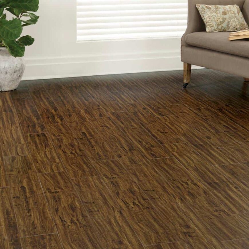 mixing flooring types in home