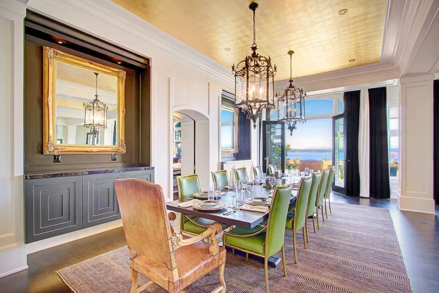 50 Dining Rooms with Tray Ceilings (Photos)