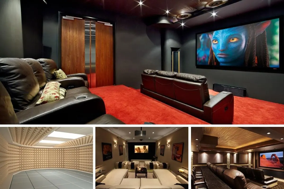 Living Room Home Theater Design