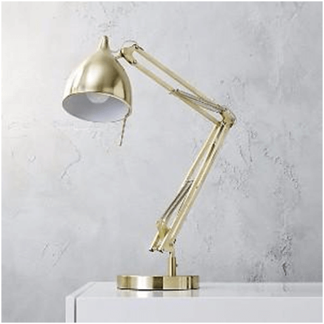 types of desk lamps