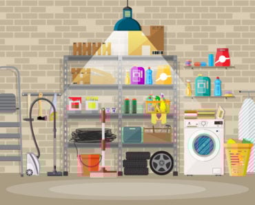 Garage storage ideas - illustration