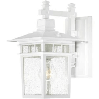 Match your beach-inspired home with this coastal lighting décor made very cozy with a white finish and clean appearance.