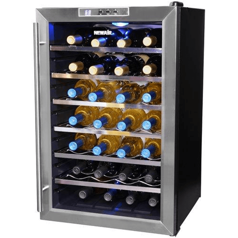 Nice looking small wine bottle refrigerator