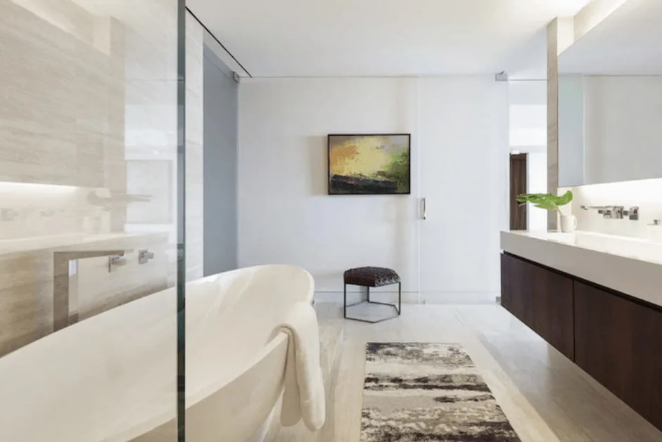 65 Transitional Style Primary Bathroom Ideas (Photos)