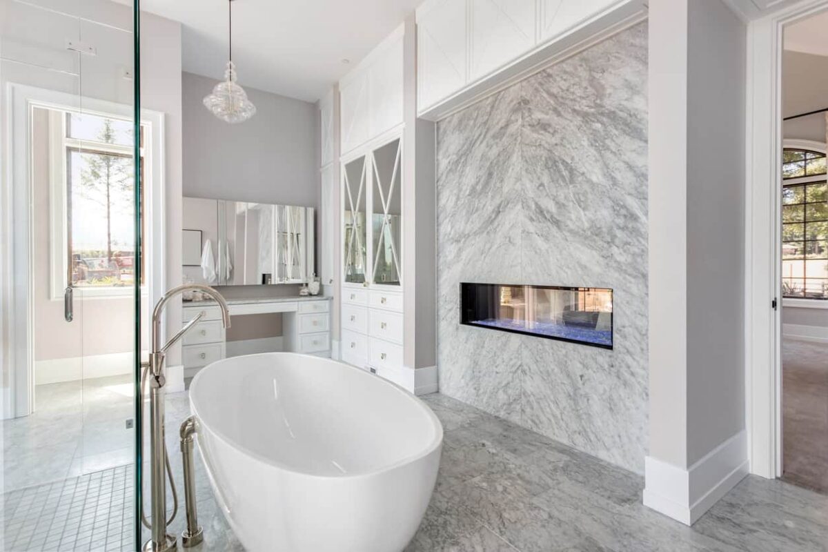 44 Transitional Style Primary Bathroom Ideas (Photos) – Page 2 – Home ...