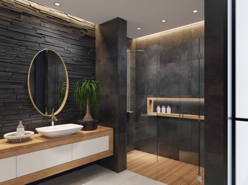 44 Transitional Style Primary Bathroom Ideas (Photos) – Page 2 – Home ...