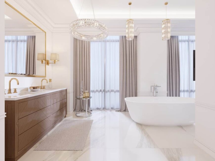 44 Transitional Style Primary Bathroom Ideas (Photos) – Page 2 – Home ...