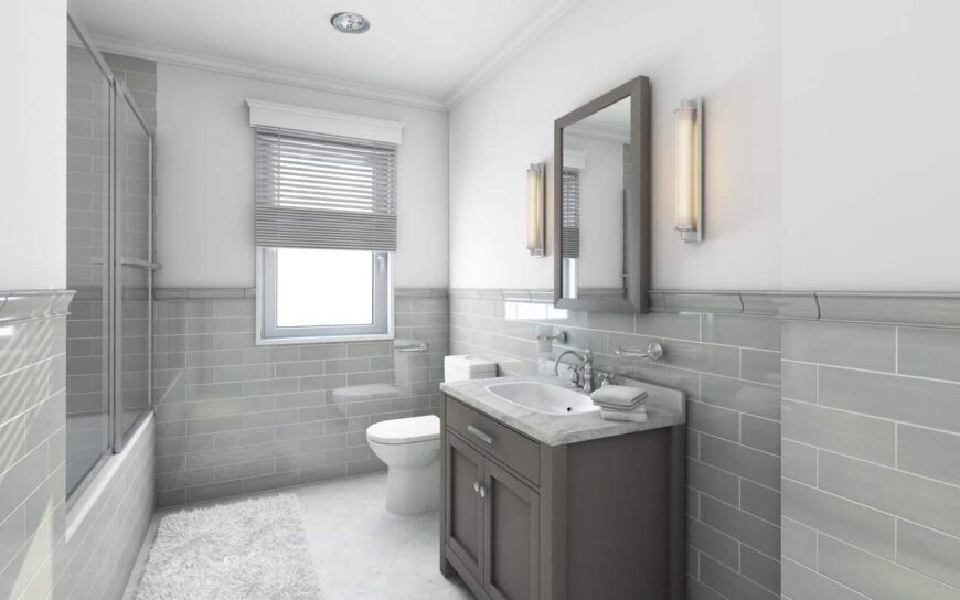 44 Transitional Style Primary Bathroom Ideas (Photos) – Home Stratosphere