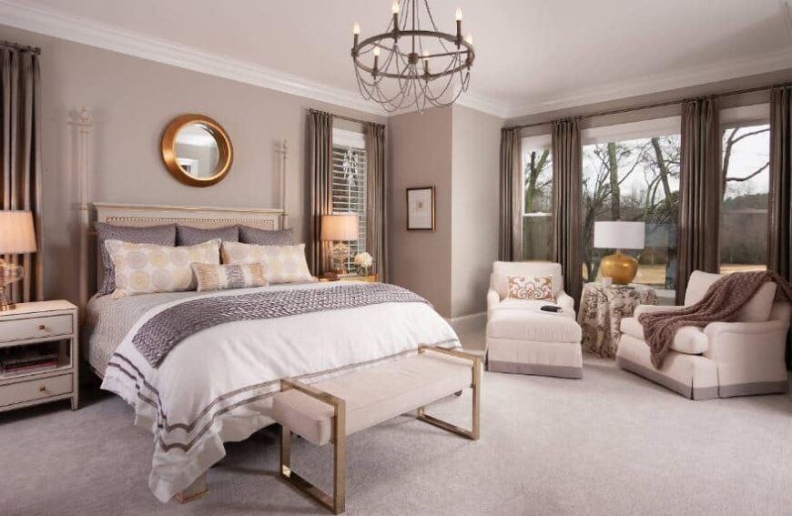 22 Traditional Primary Bedroom Ideas Influenced by Timeless Design Elements