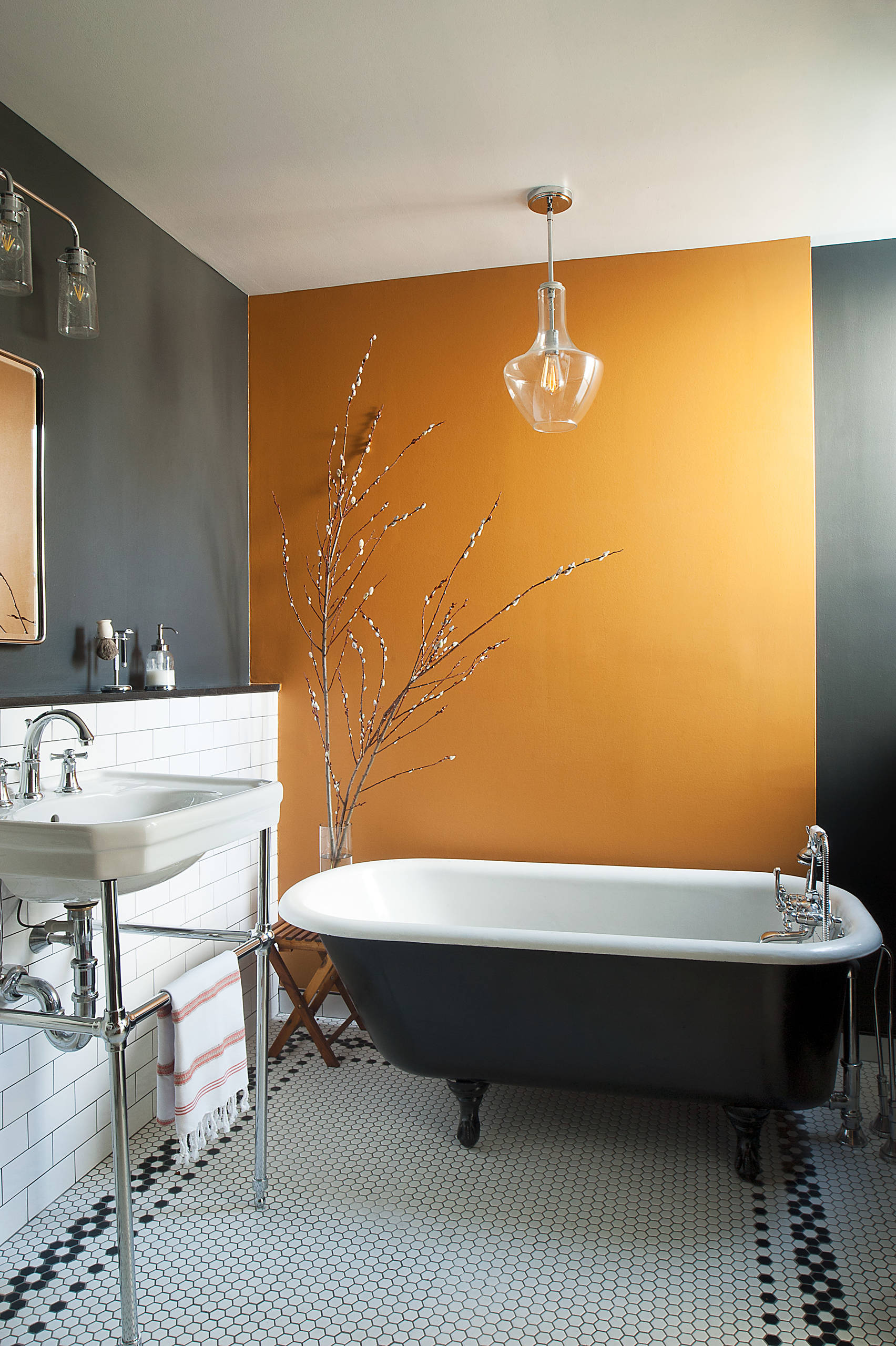 15 Orange Primary Bathroom Ideas (Photos)