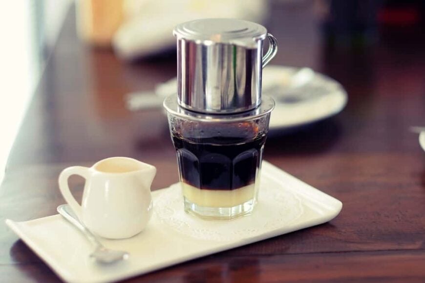 Vietnamese drip coffee maker