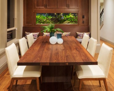 Awesome large dining room table.