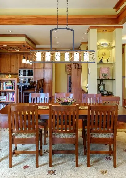 Craftsman Dining Room Lighting
