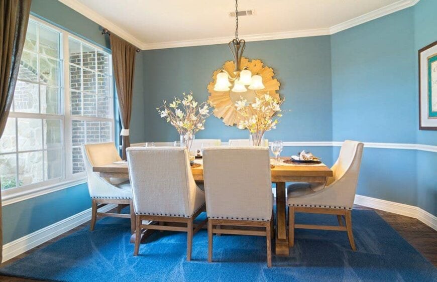 20 Blue Dining Room Ideas for 2019