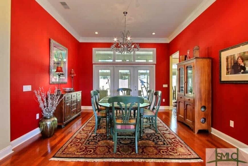 50 Red Dining Room Ideas (Photos)