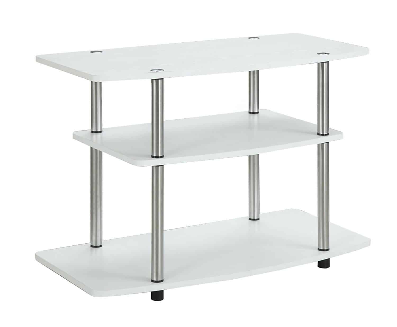14 Best Small Tv Stands For 2019 Convenience Concepts Designs2go 3 Tier Tv Stand