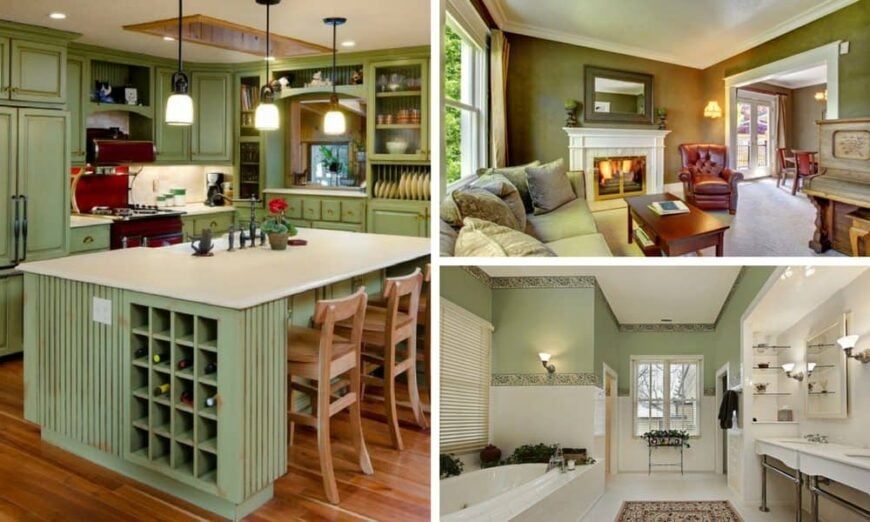 Colors That Go Well With Green For Interior Design