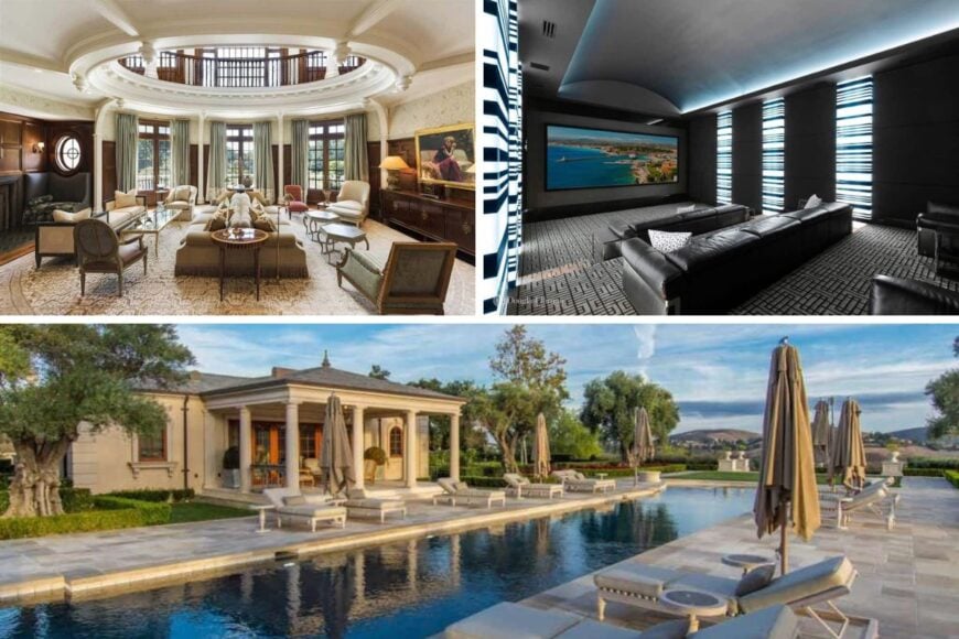 23 Awesome Features You Only Find in Luxury Homes (Mansion Photos)