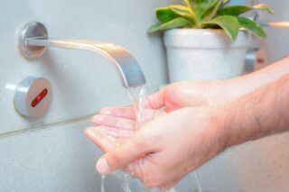 faucets germ malls