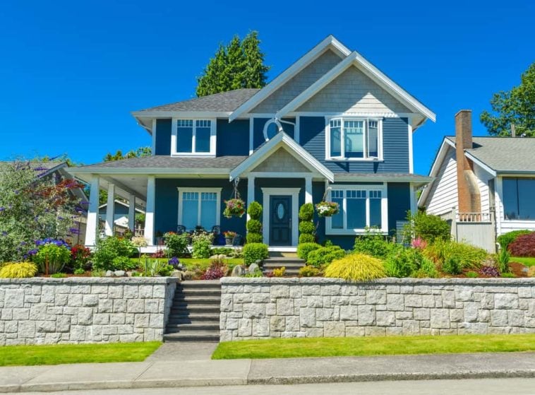 31 Houses with a Blue Exterior (Photos All Types of Blue) Home