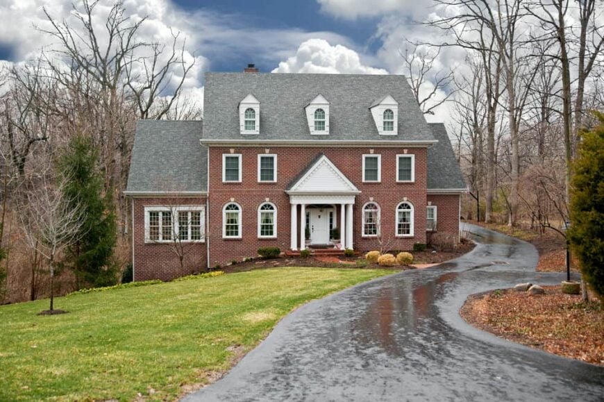 77 Red Brick Houses (Photo Ideas) Home Stratosphere