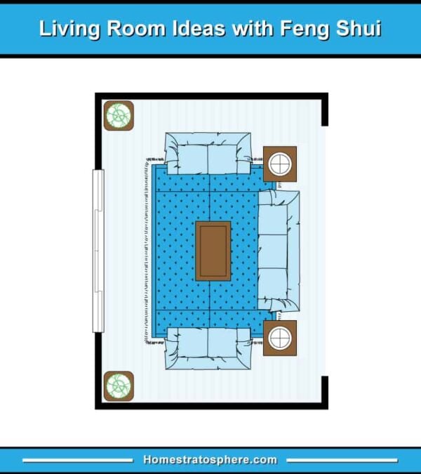 93 Feng Shui Living Room Rules, Colors and Layouts Offer Infinite ...