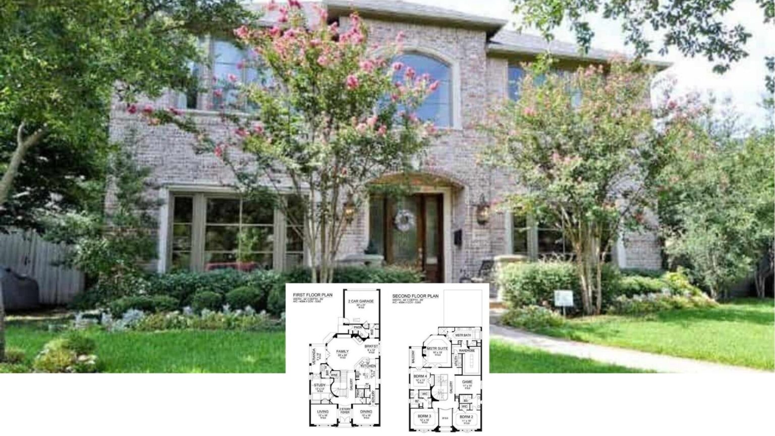 4-Bedroom Tropical-Style Two-Story Home