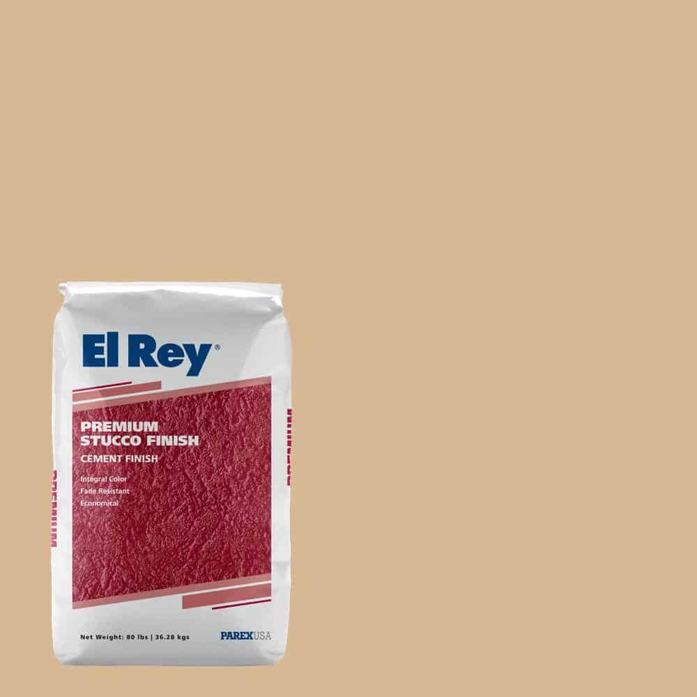 Neutral stucco finish