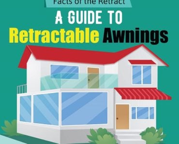 Retractable awnings illustration