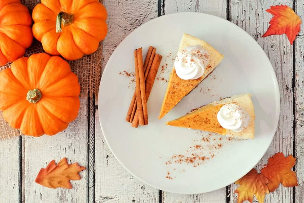 Pumpkin cheesecake