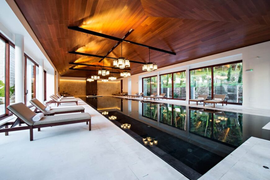 52 Cool Indoor Pool Ideas and Designs (Photos) – Home Stratosphere