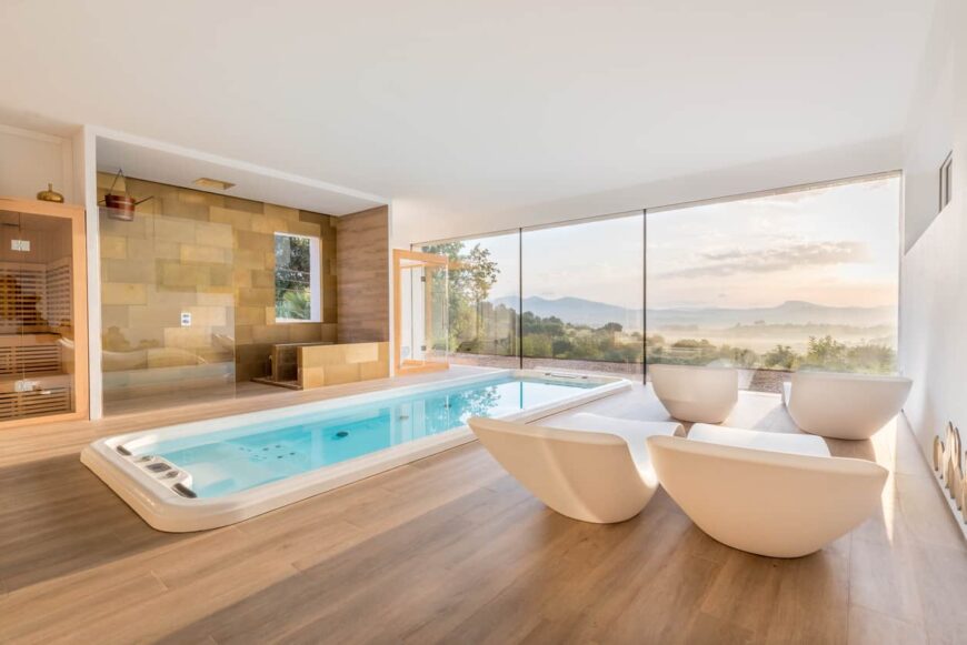 52 Cool Indoor Pool Ideas and Designs (Photos) – Home Stratosphere