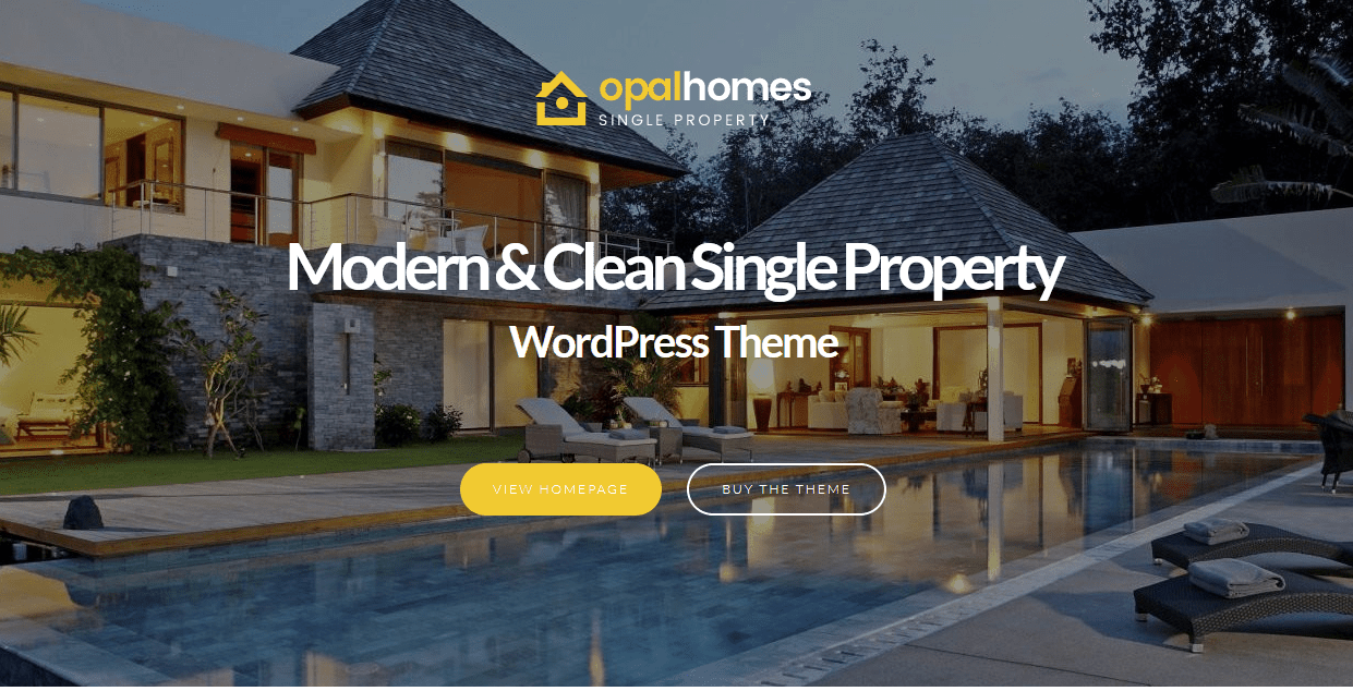 OpalHomes WordPress Theme