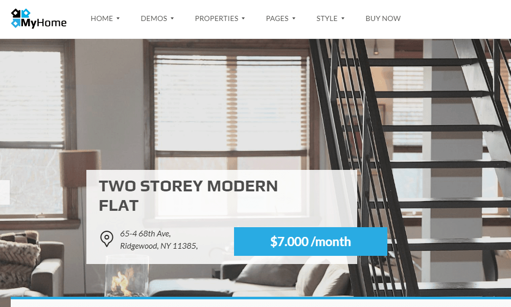 MyHome WordPress Theme