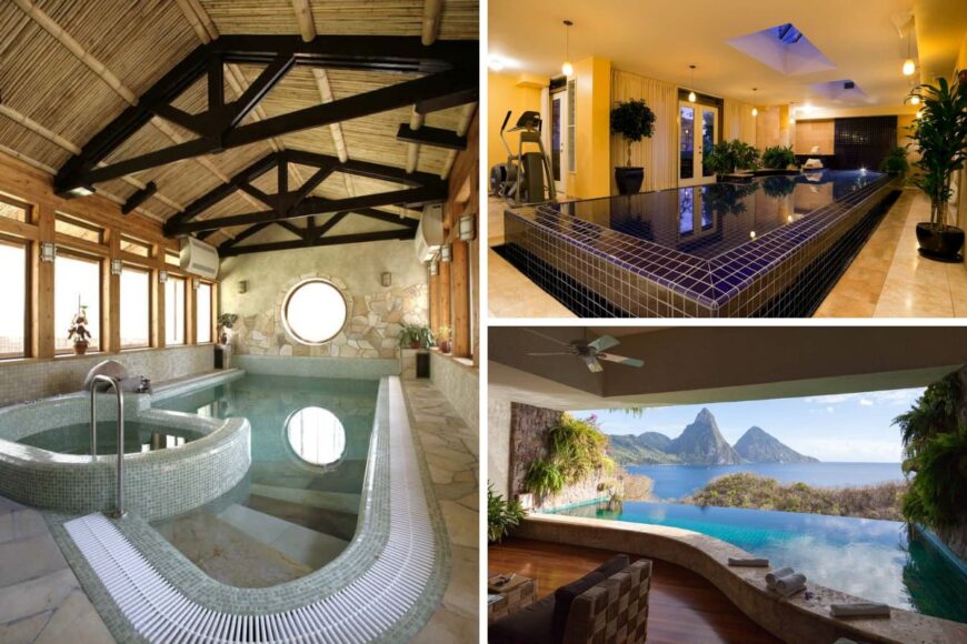 52 Cool Indoor Pool Ideas and Designs (Photos) – Home Stratosphere