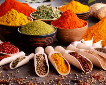 Different types of spices of the table apr18