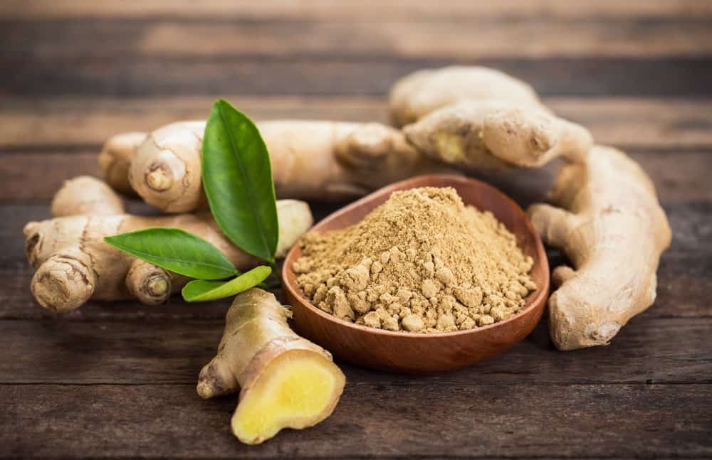 Bowl of Ginger powder
