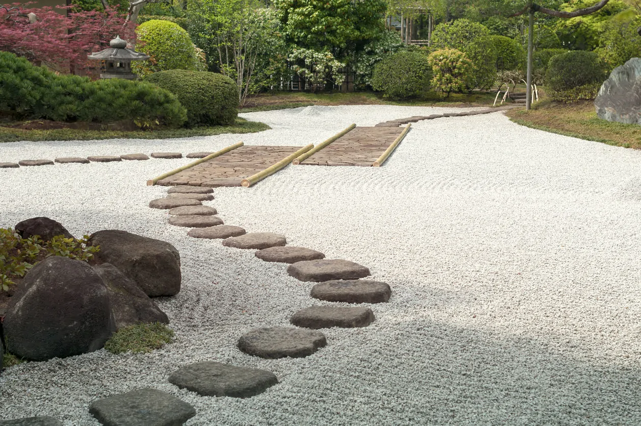47 ideas de jardín zen en el patio trasero Thuy San Plus