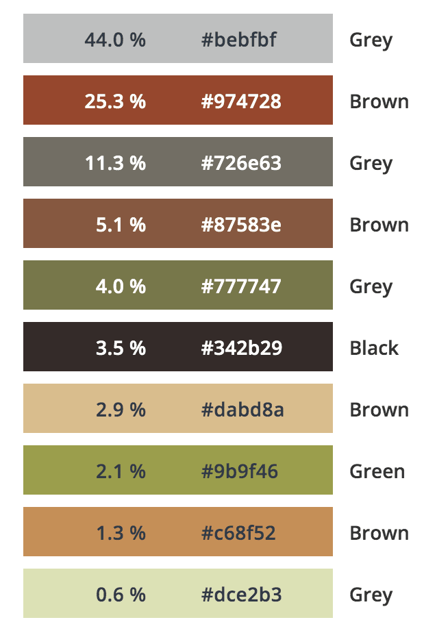 Transitional Mid Century Modern Kitchen Color Analysis