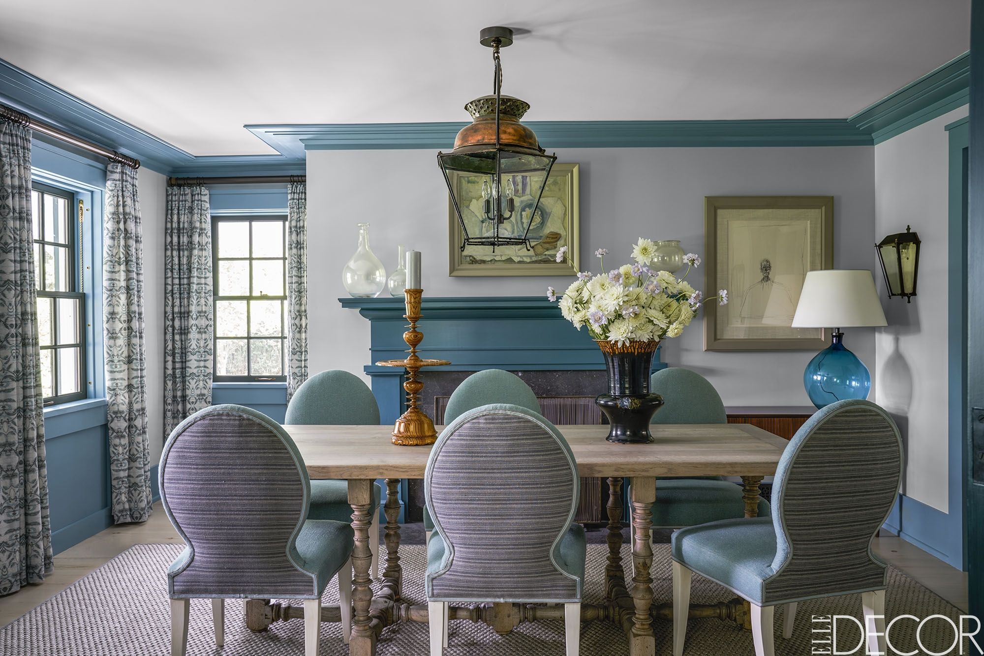 Feast Your Eyes: 20 Gorgeous Blue Dining Room Ideas that Will Elevate ...