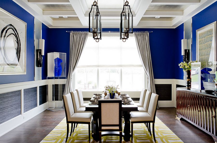 Feast Your Eyes: 19 Gorgeous Blue Dining Room Ideas that Will Elevate ...